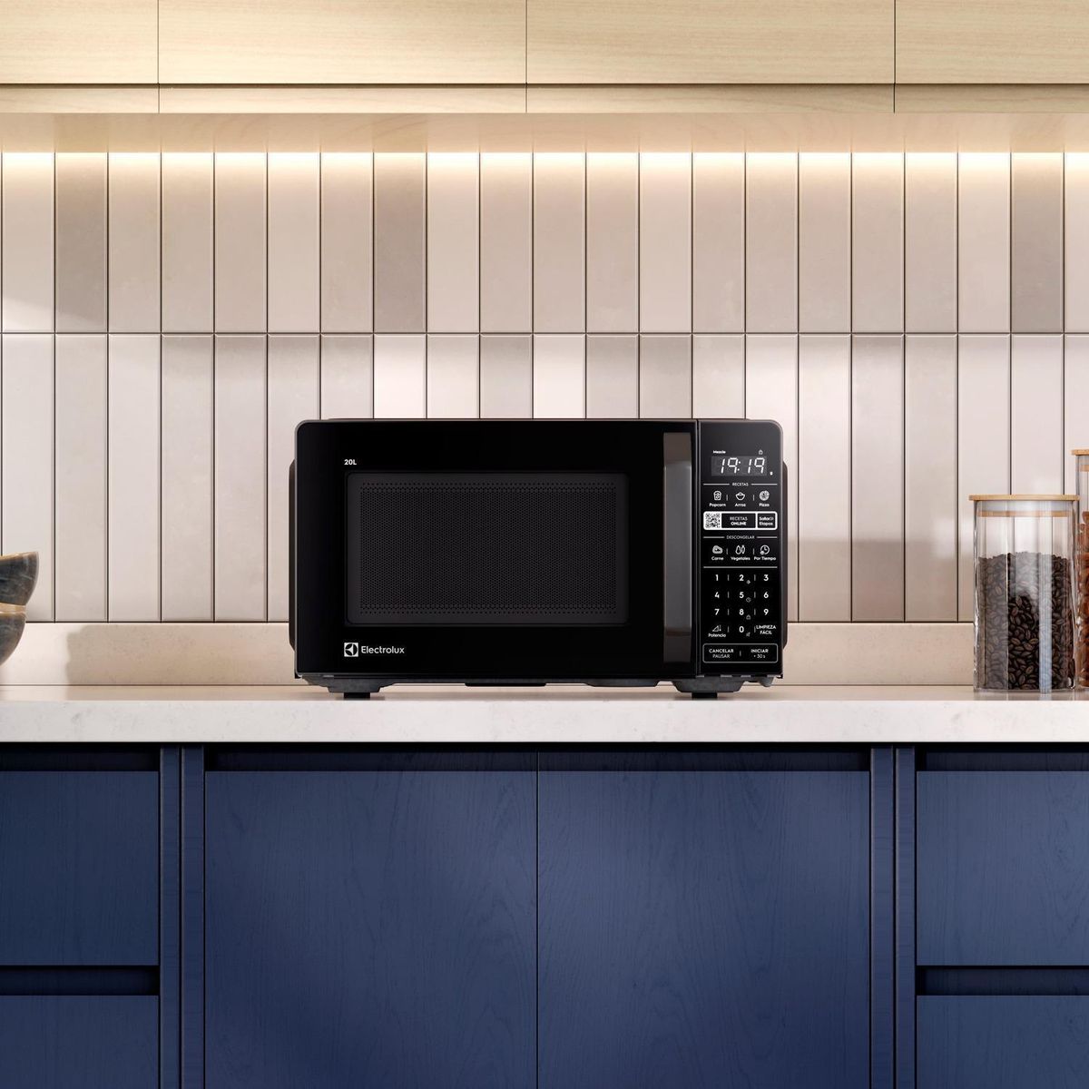 Electrolux - Microondas Eléctrico 20L Negro Electrolux