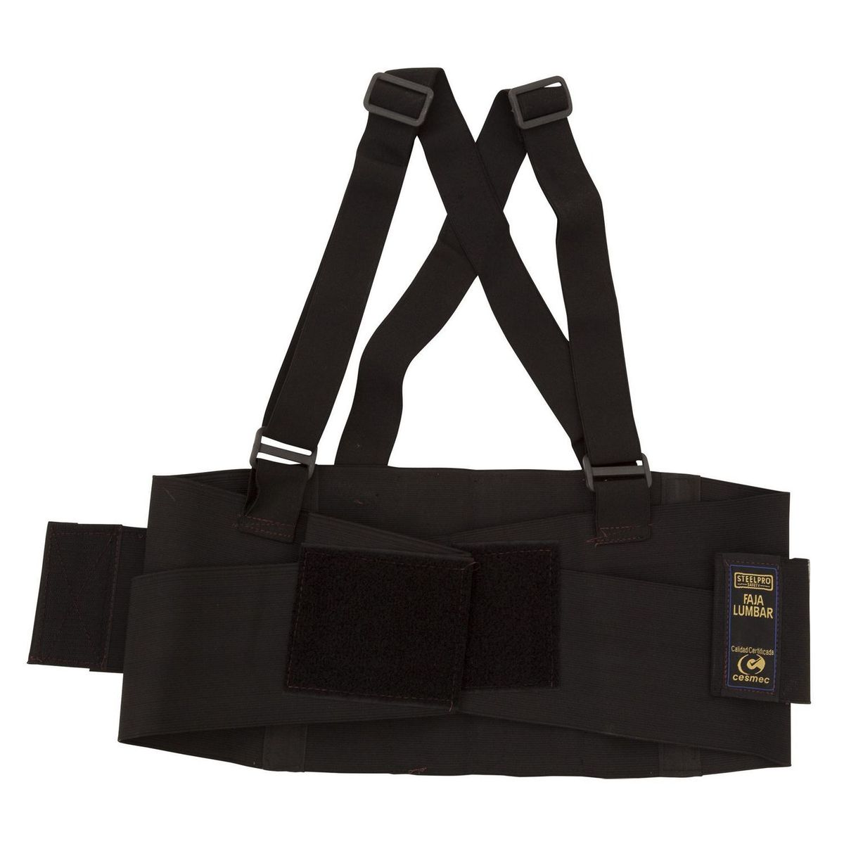 REDLINE - Faja Lumbar con Suspensión Negro Talla M