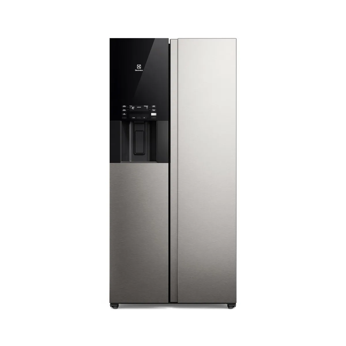 Electrolux - Refrigeradora Side by Side 481L AutoSense con Dispensador Gris Electrolux ERS48F2P4DS