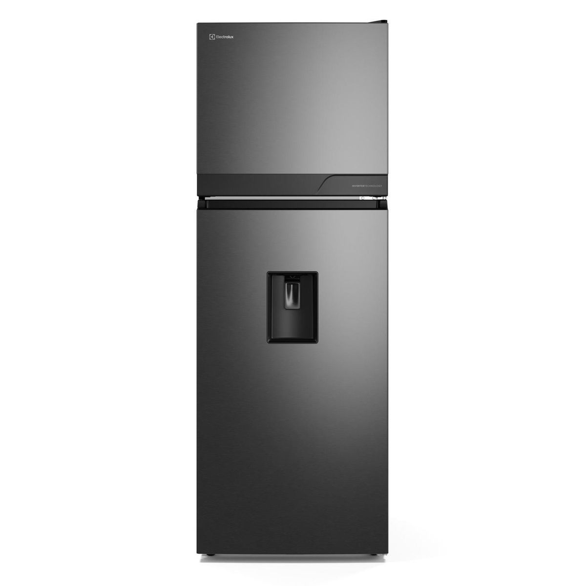 Electrolux - Refrigeradora Top Freezer con Dispensador 315L No Frost Negro Electrolux ERT34A2P6DC