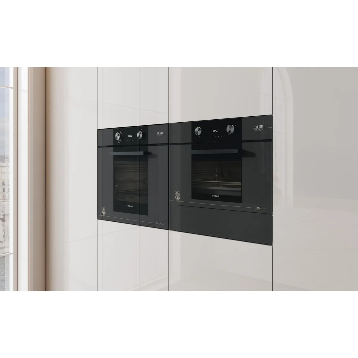 Teka - Horno Eléctrico 70 Litros Negro Hlb 84 Van Gogh 