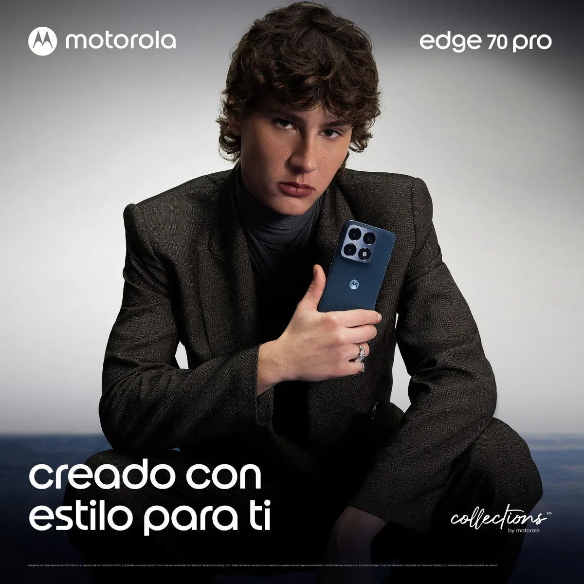 MOTOROLA - Celular Motorola Edge 70 Pro 12+512GB Blanco