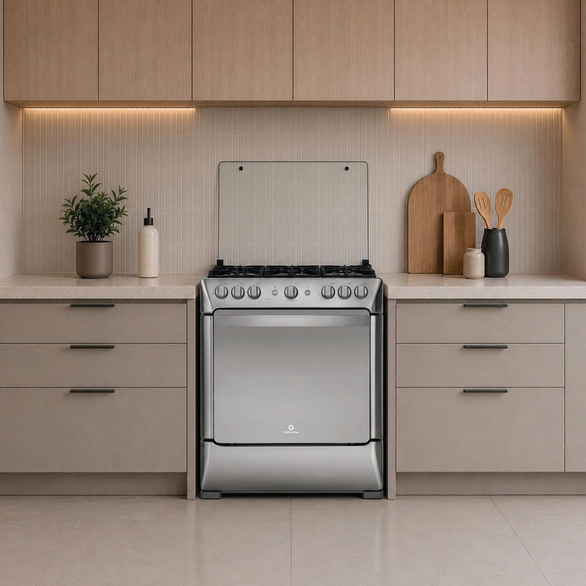 INDURAMA - Cocina a Gas 6 Platos Parma