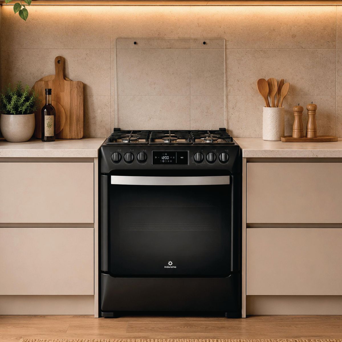 INDURAMA - Cocina a Gas 5 Platos Niza