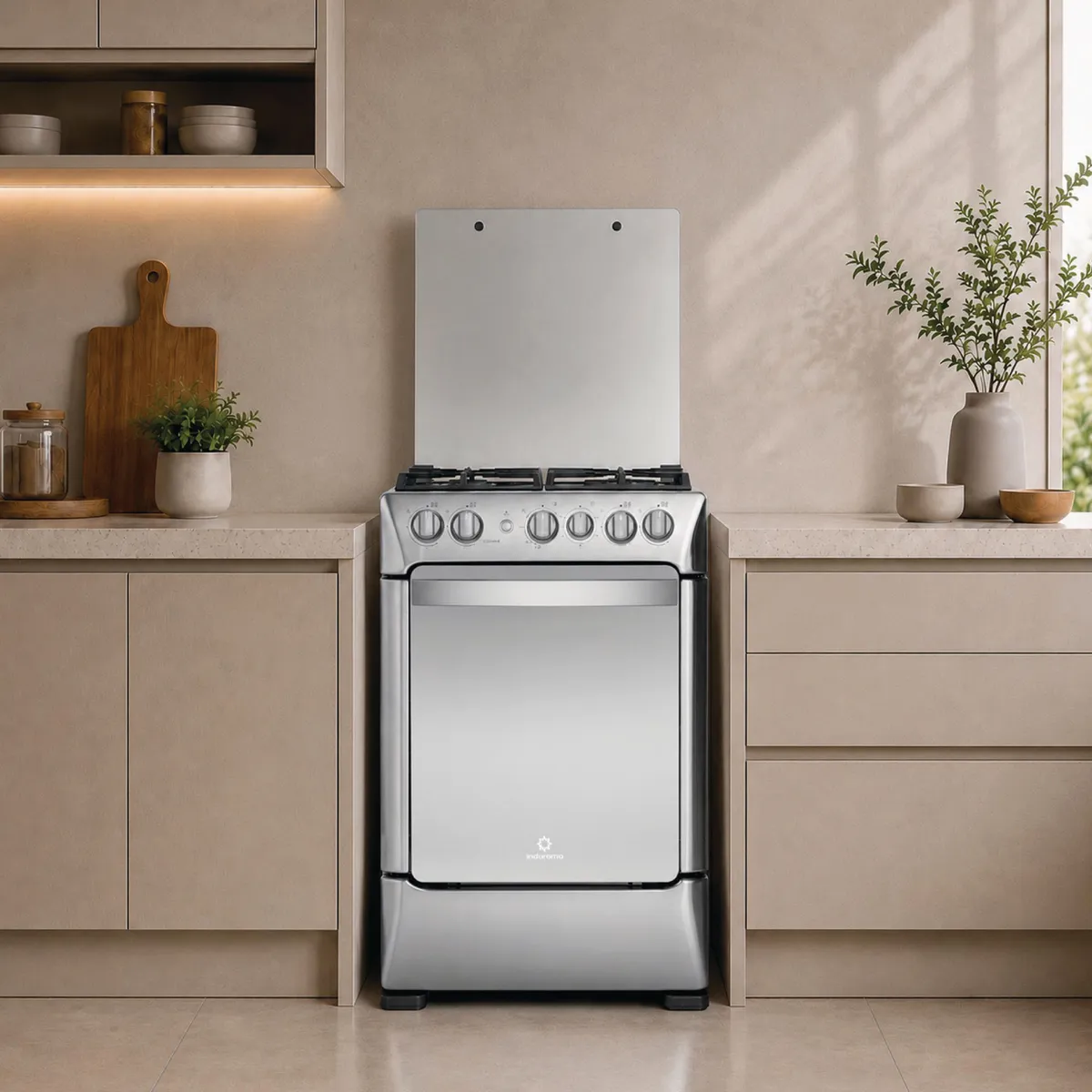 INDURAMA - Cocina a Gas 4 Platos Florencia 