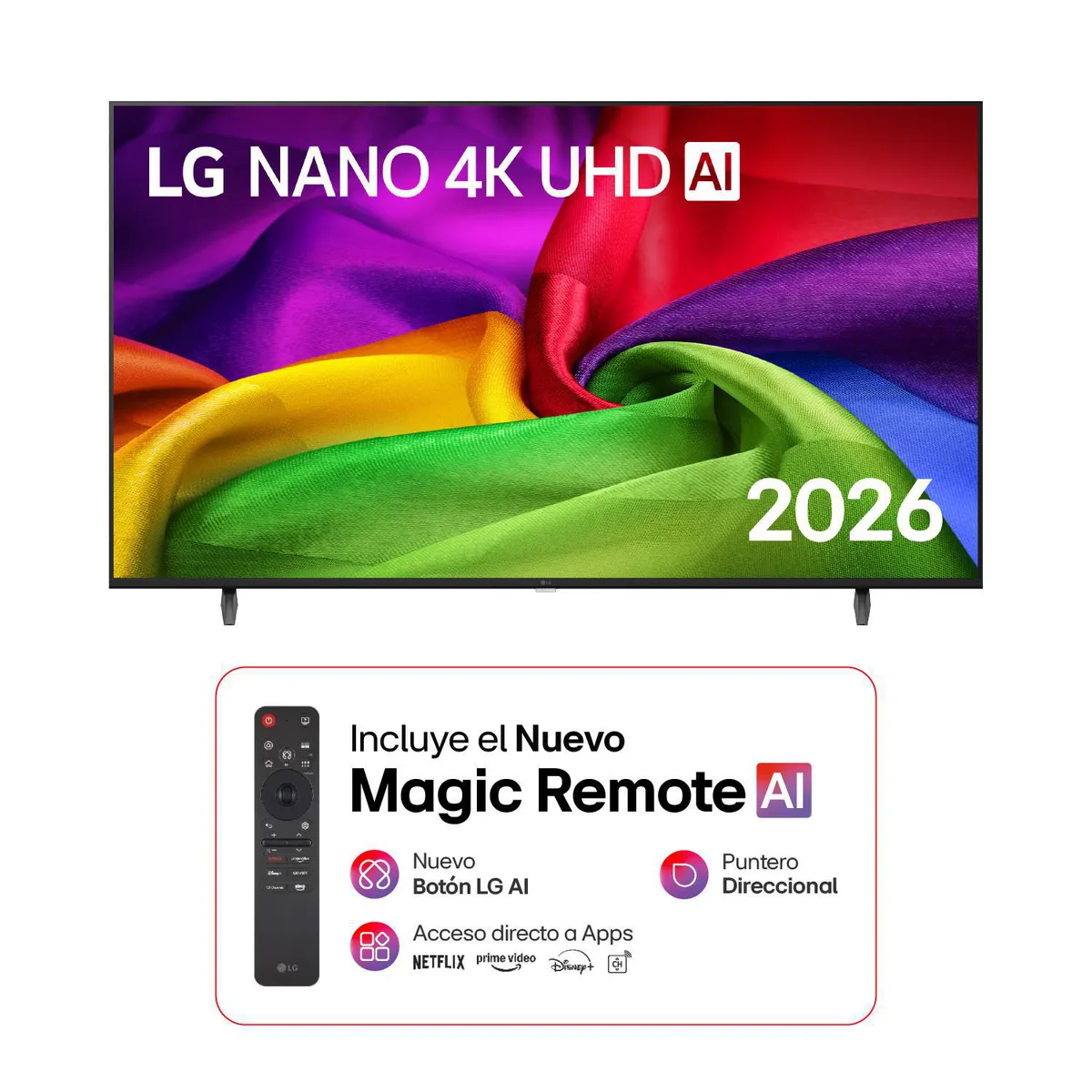 LG - Televisor LED 70 4K Ultra HD WebOS 70NU850BPSD.AWFQ