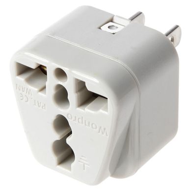 Adaptador universal Promatisa 10A 250V Color Gris