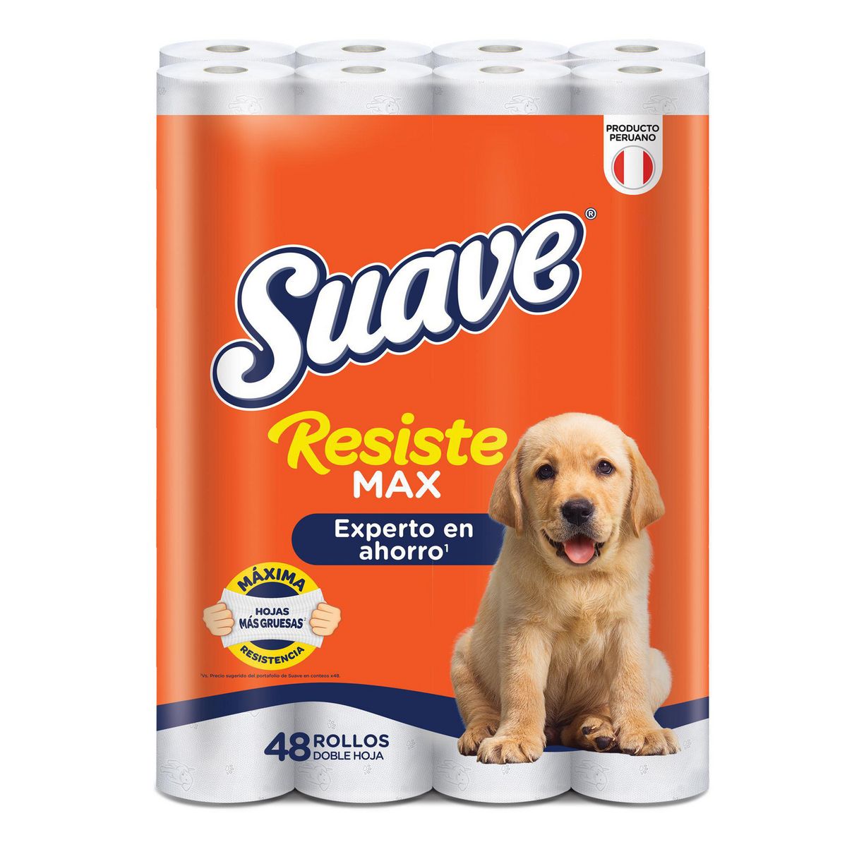 Papel Higiénico Suave Resistemax Doble Hoja 48 Rollos, marca SUAVE - Foto 2