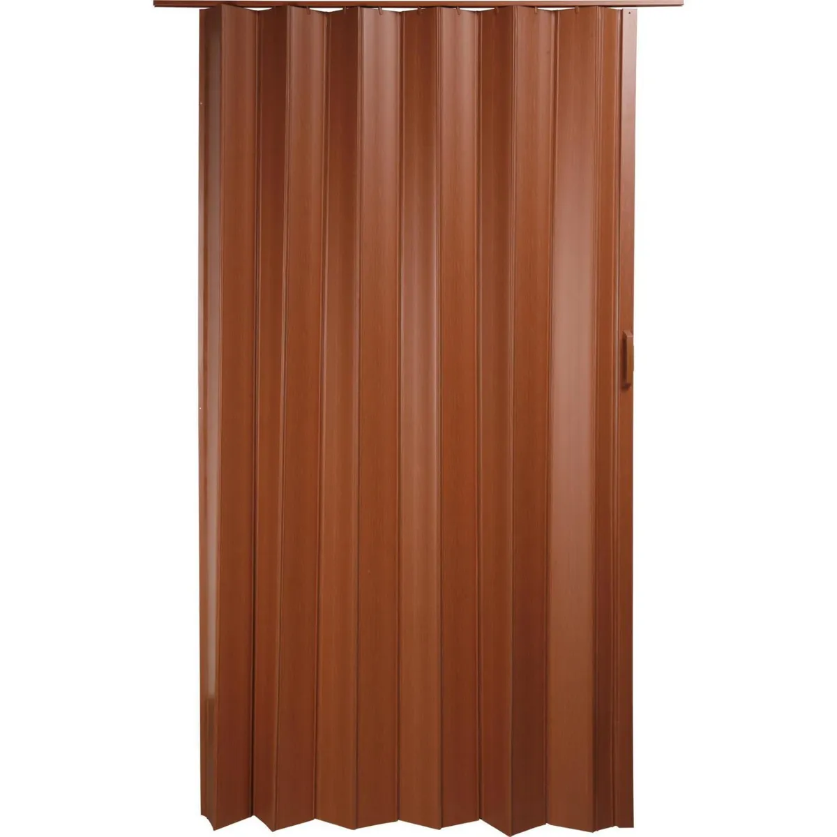 HOGGAN - Puerta Plegable Tivoli PVC 120 x 200 cm Caoba