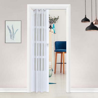 Puerta Plegable Lugano PVC 70 x 200 cm Blanca