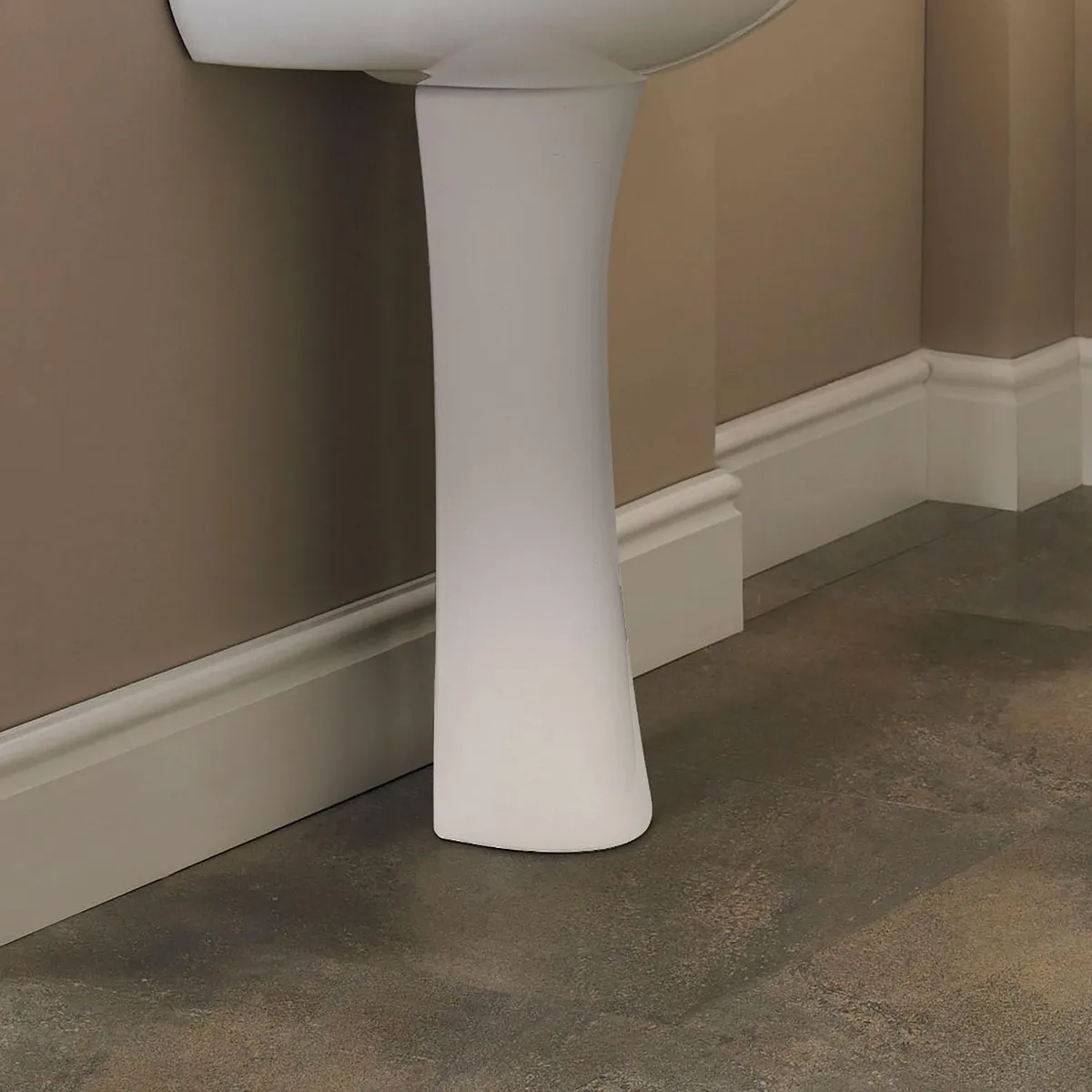 TREBOL - Pedestal para Lavamanos Trebol Universal Blanco