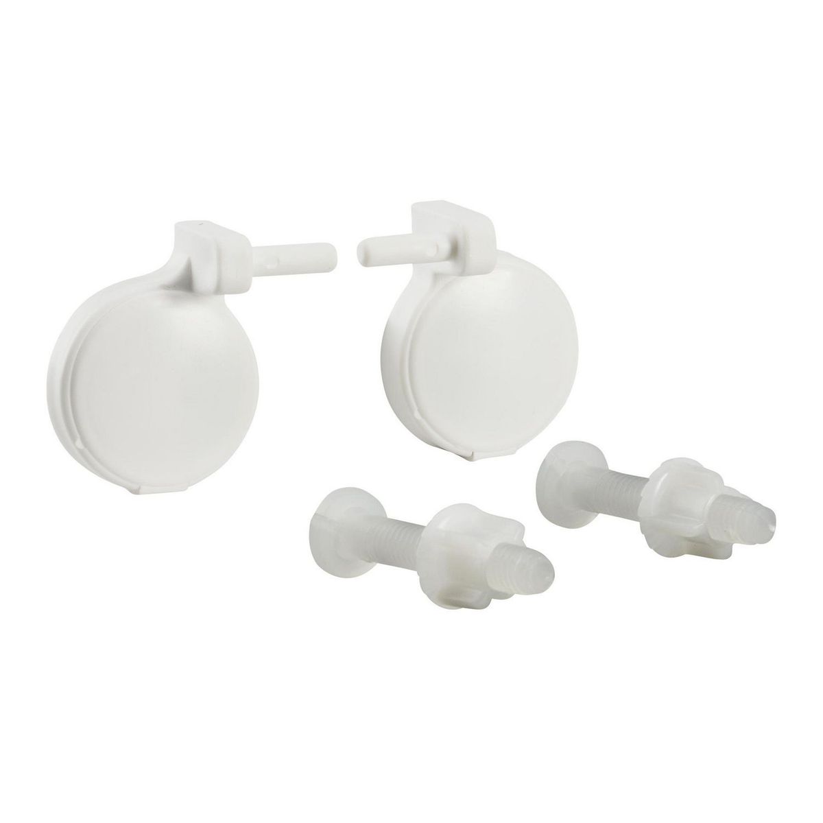 GALUSA - Bisagra para Tapa de Inodoro Blanco