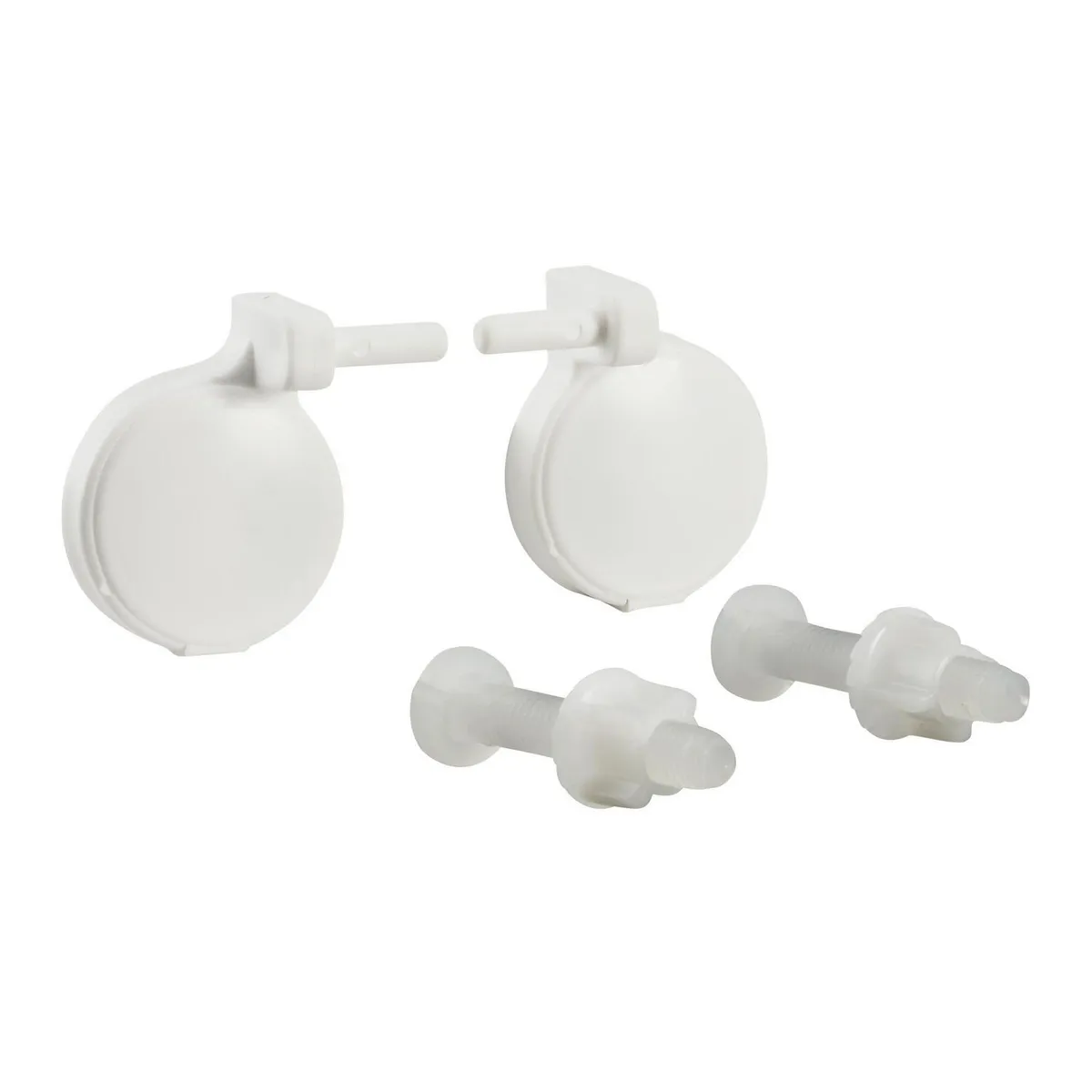 GALUSA - Bisagra para Tapa de Inodoro Blanco