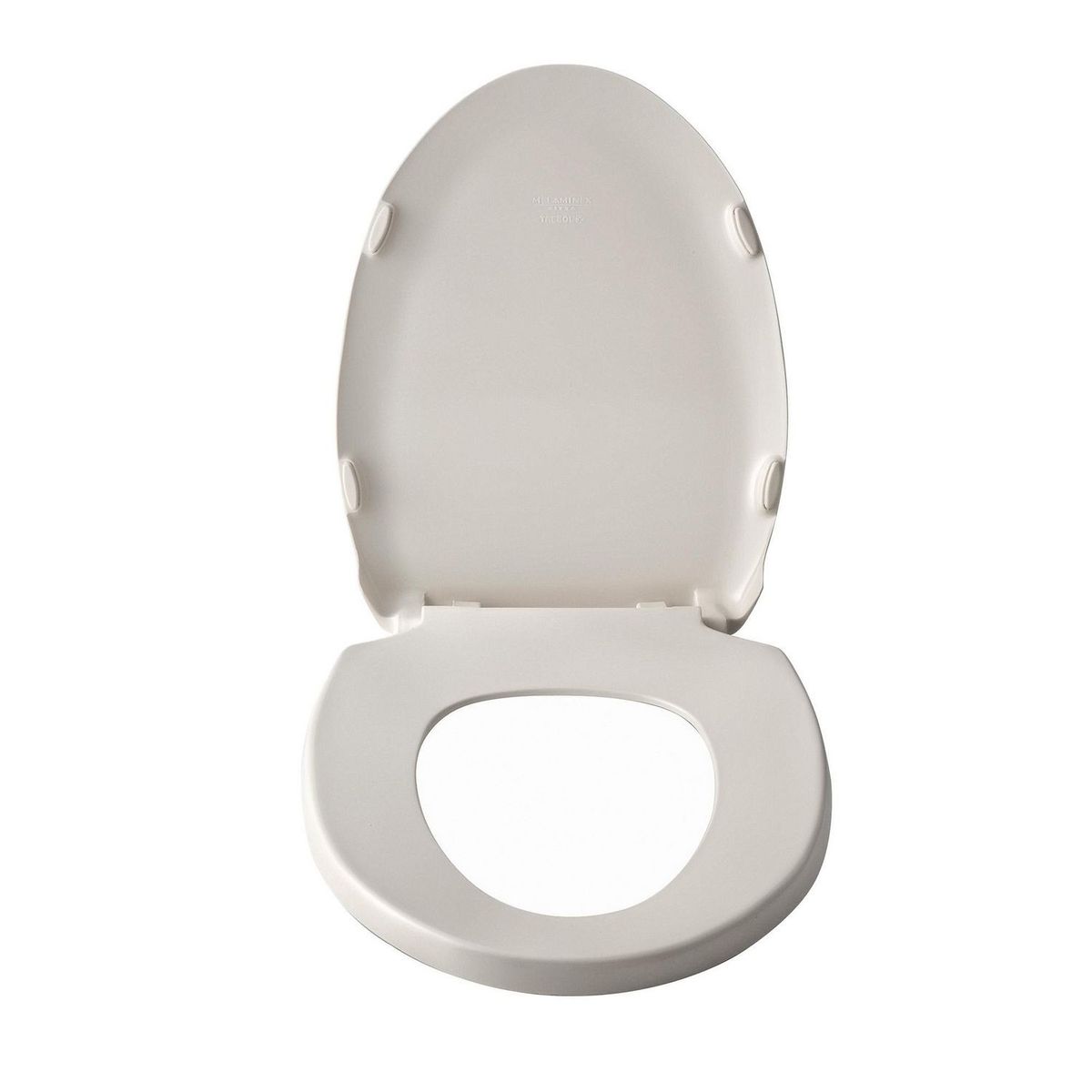 MELAMINEX - Asiento Elongado Top Piece Bone