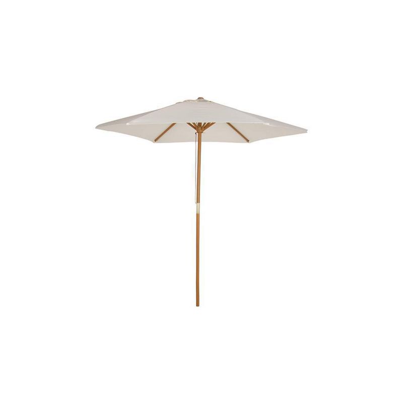JUST HOME COLLECTION - Quitasol madera Amarillo 2.5m