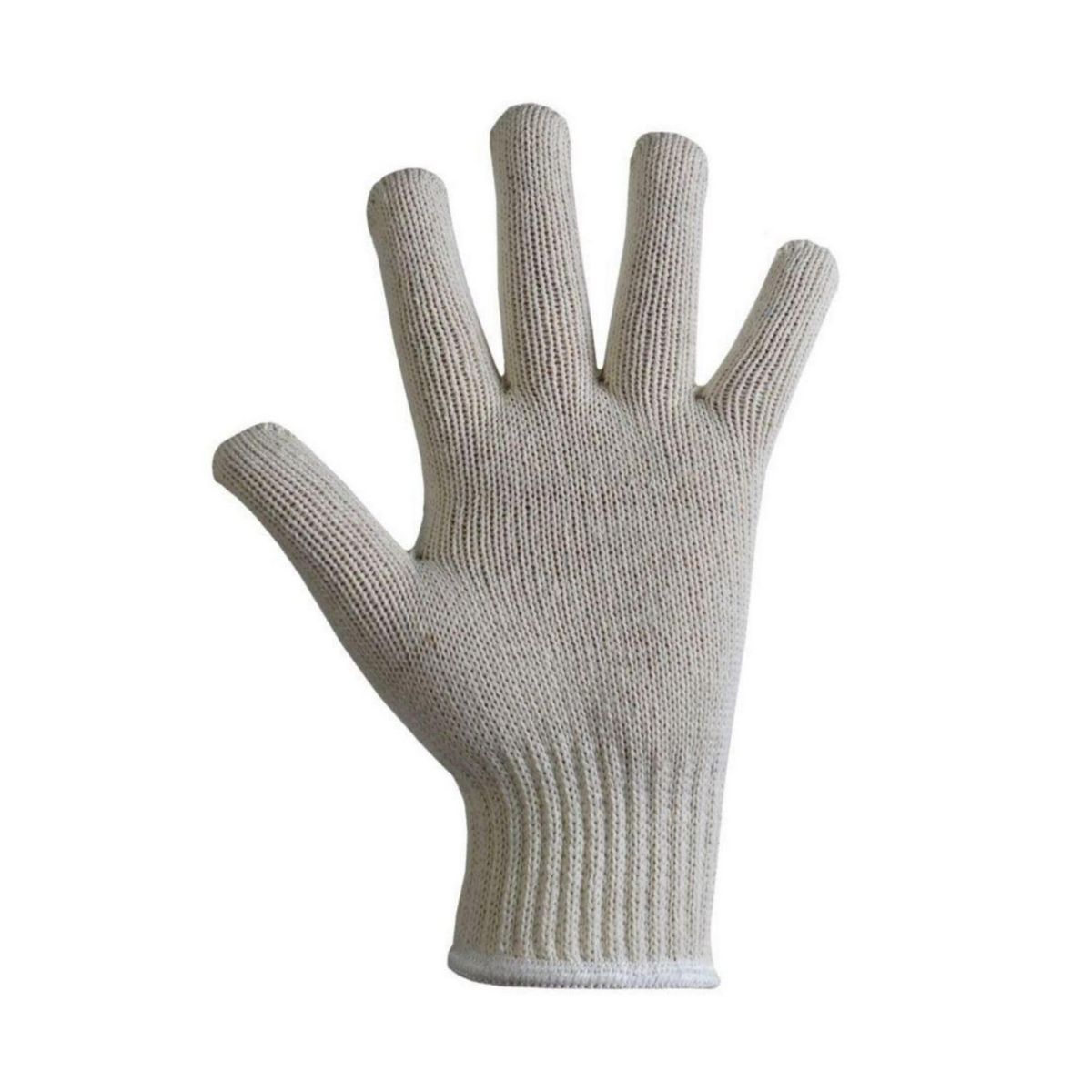 KARSON - Guantes de Seguridad de Hilo con Puntos PVC Doble Cara Plomo Pack x 10 pares