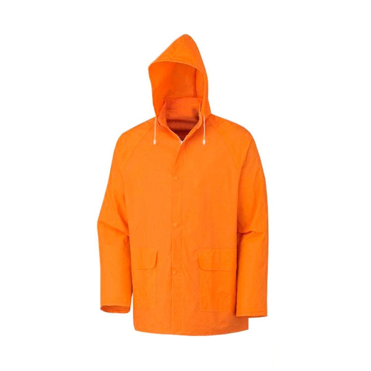 GENERICO - Traje Impermeable Naranja 0.35 mm. Talla L
