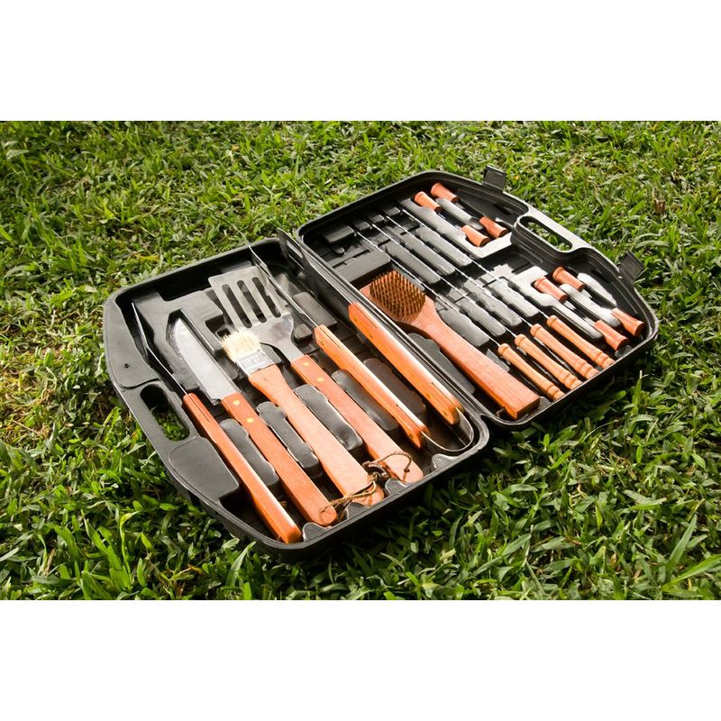 MR BEEF - Set 18 utensilios para parrilla