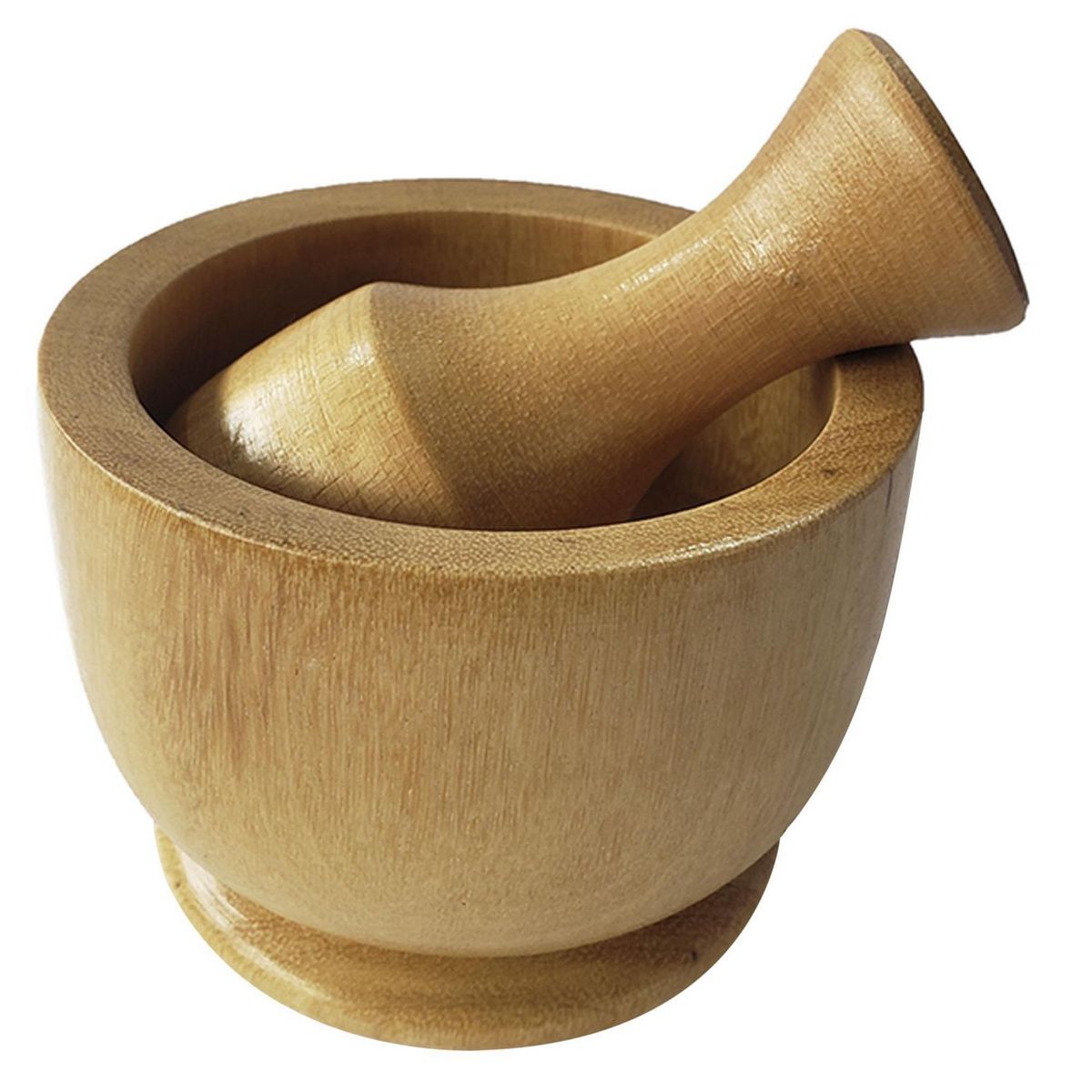 GENERICO - Mortero Redondo Madera Luna Blas