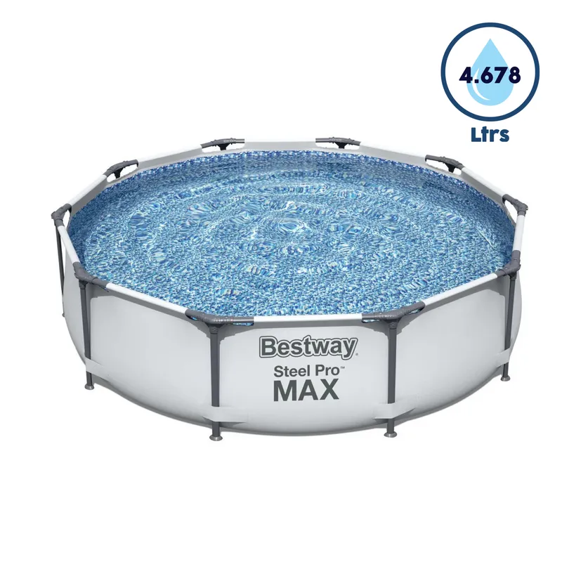 BESTWAY - Piscina Estructural 305x76cm Redonda Pro Max