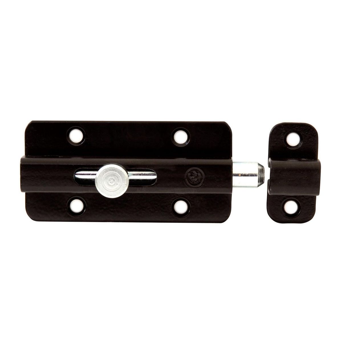  - Pestillo de Acero 4" Negro