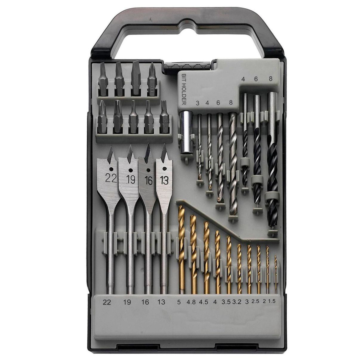 BAUKER - Set de Brocas Combinadas 31 Piezas Bauker