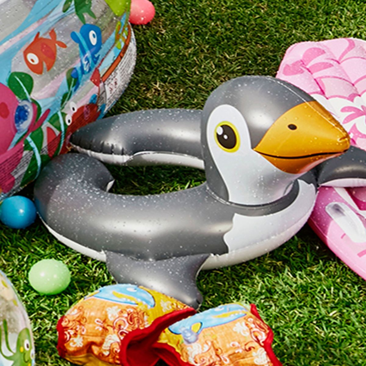 INTEX - Flotador Aro de Animales