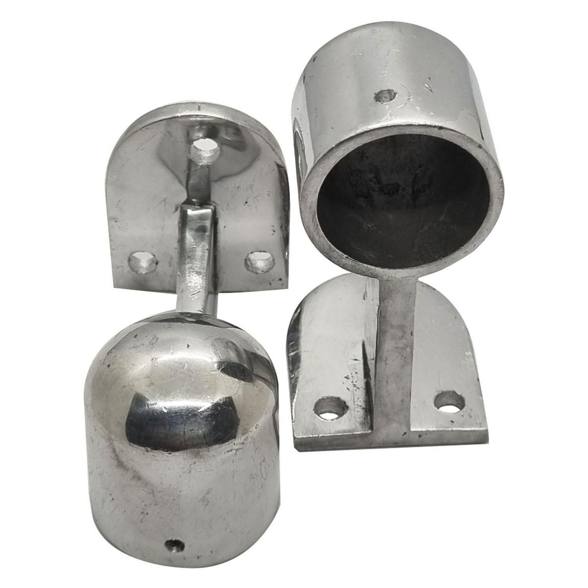 FIXSER - Soporte Aluminio Terminal Pesada 1" x 2 unid.