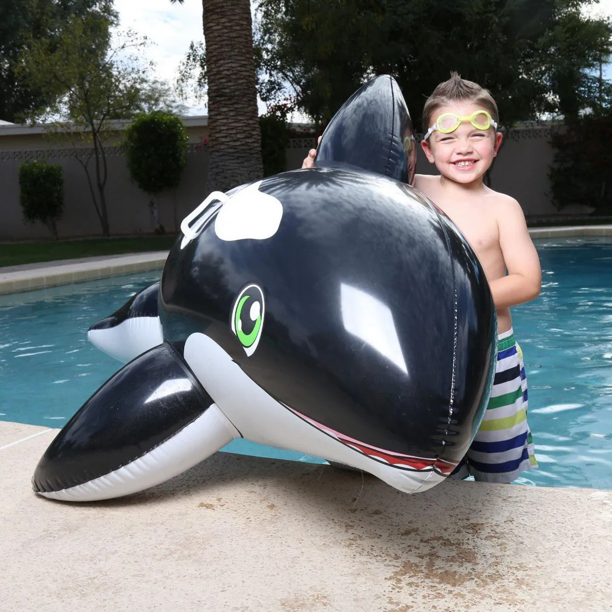 BESTWAY - Flotador Orca 203x102x50cm Jumbo