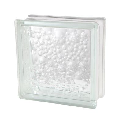 Bloque de Vidrio Burbuja 19 x 19 cm