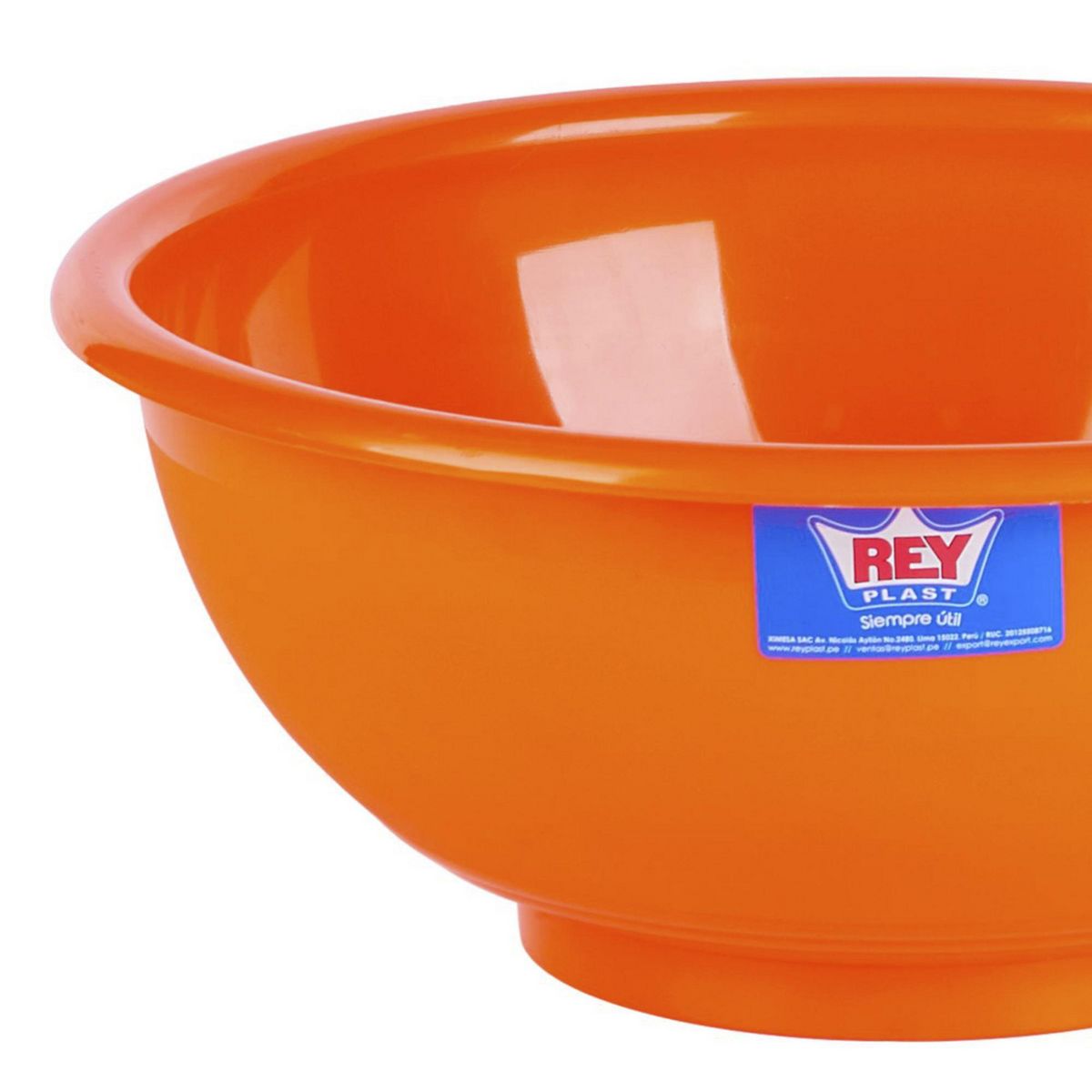 REYPLAST - Tazón Redondo Grande REY