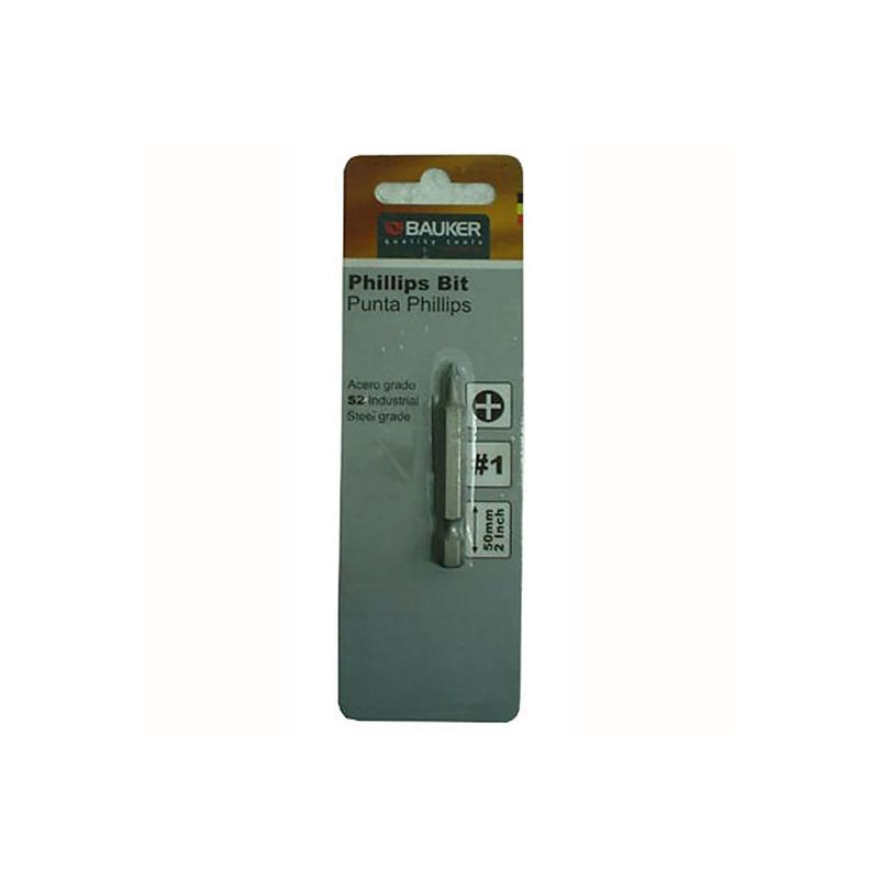 BAUKER - Broca Punta #1 Phillips 2" Bauker