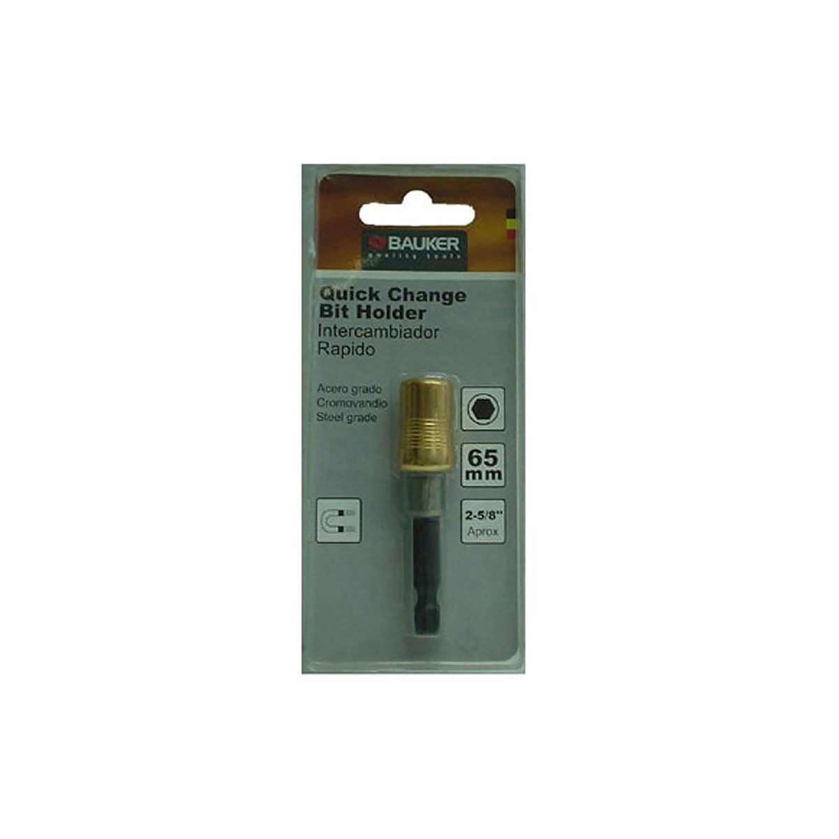 BAUKER - Cambiador Rápido de Puntas Bauker