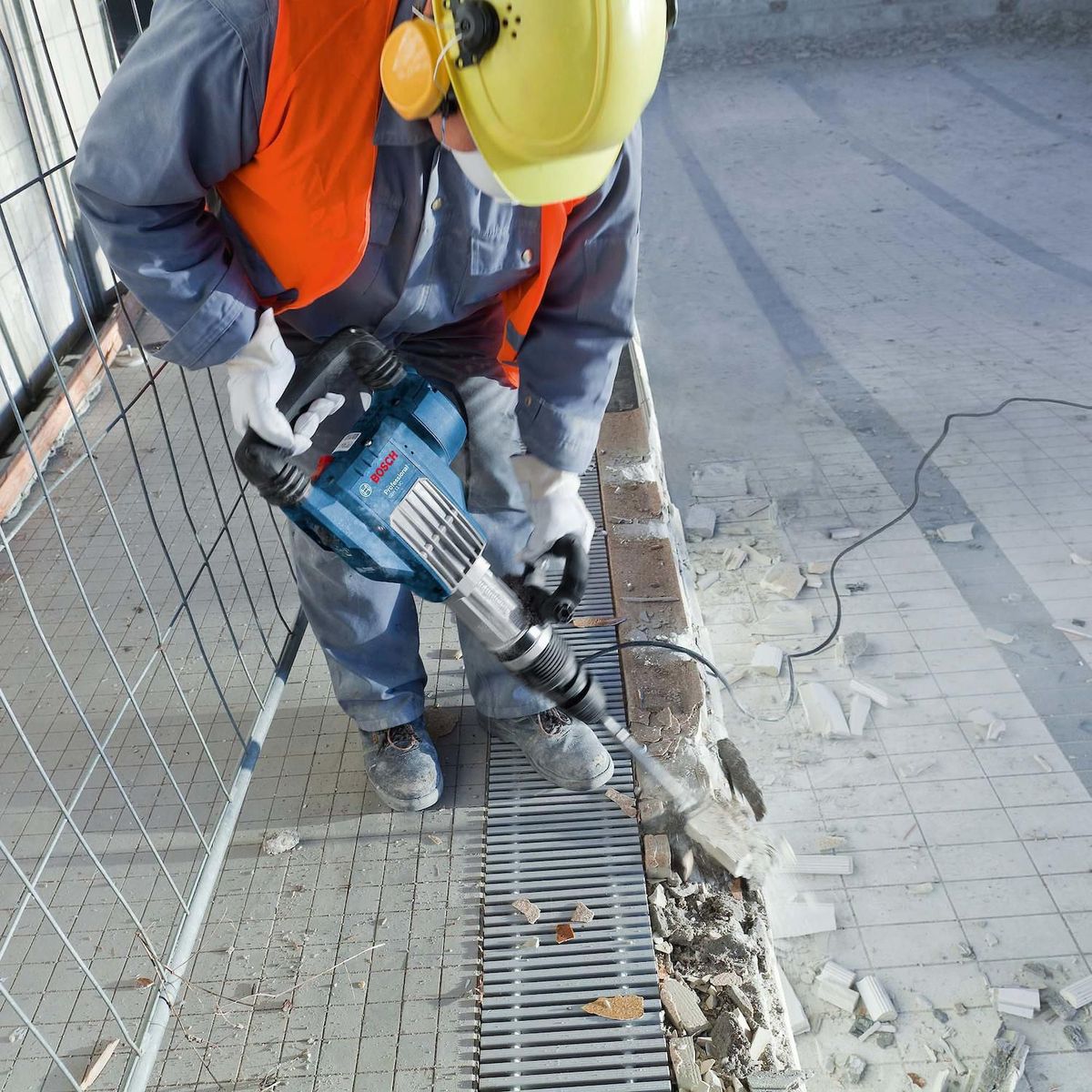 BOSCH - Cincel Plano HEX MPP Encastre Hexagonal 28mm F35xL520mm Bosch