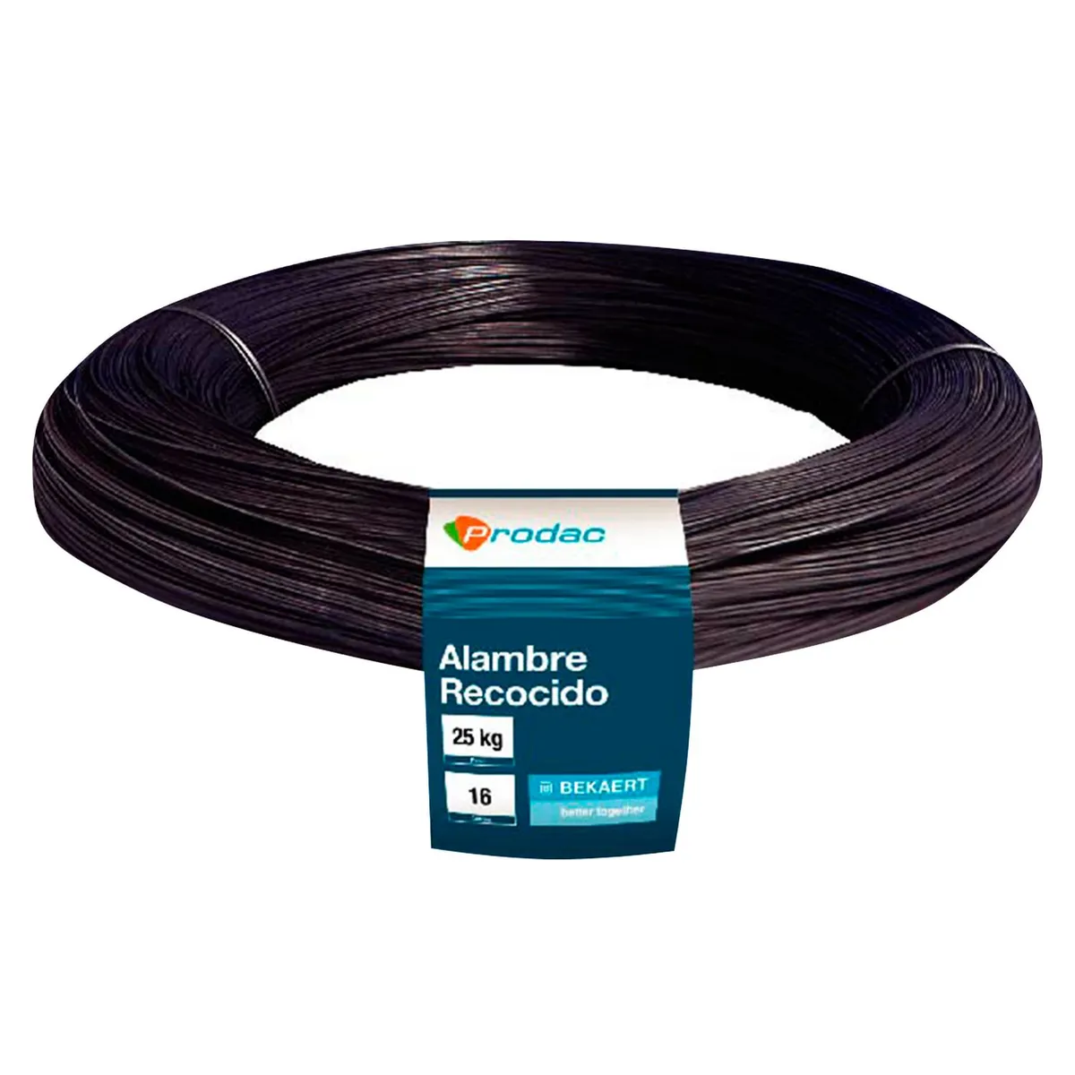 PRODAC - Alambre Recocido Nº 16 y 0.3 cm diám. x 25kg