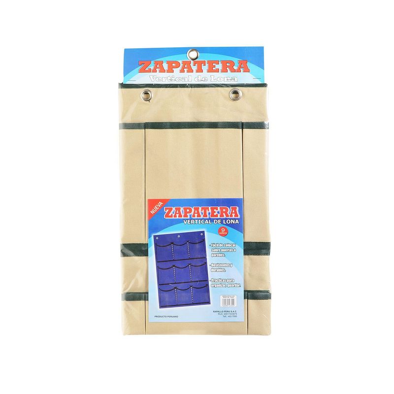 RAPALLO - Organizador de Zapatos de Tela 9 Divisiones
