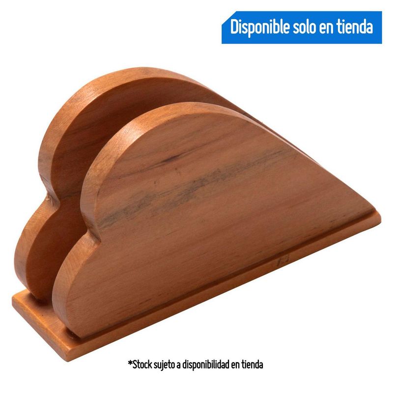  - Servilletero de Madera