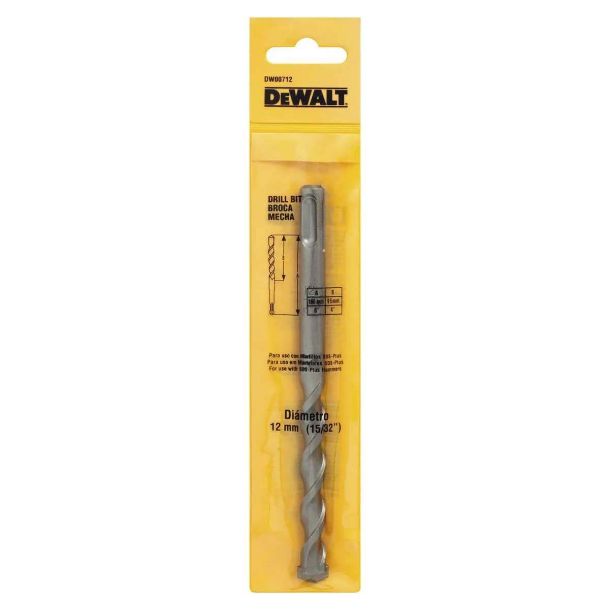 DEWALT - Broca Plus 12 x 100 mm Dewalt