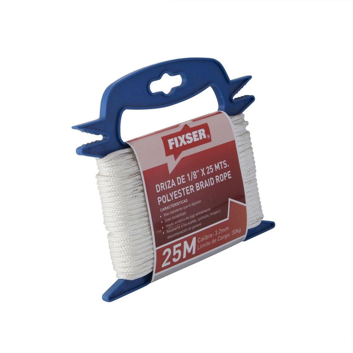 FIXSER - Driza de 1/8 x 25 m.