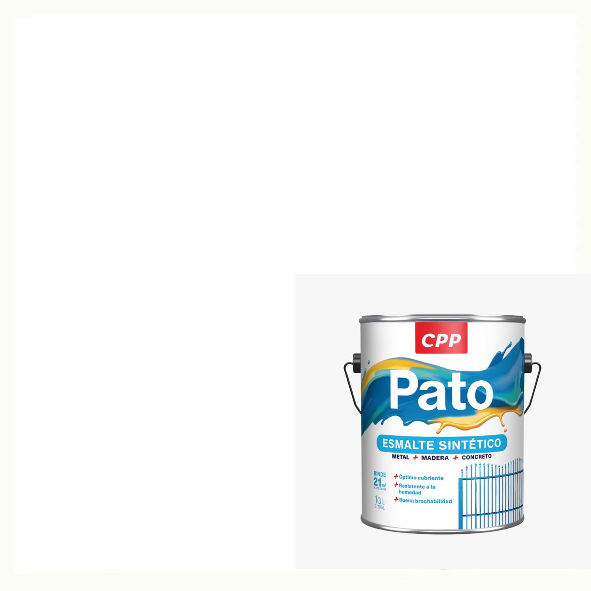 CPP - Esmalte sintético Pato blanco 1 gl