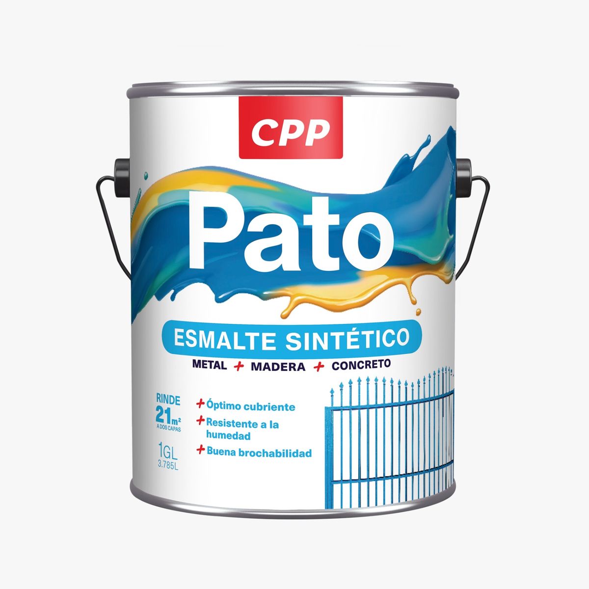 CPP - Esmalte sintético Pato blanco 1 gl