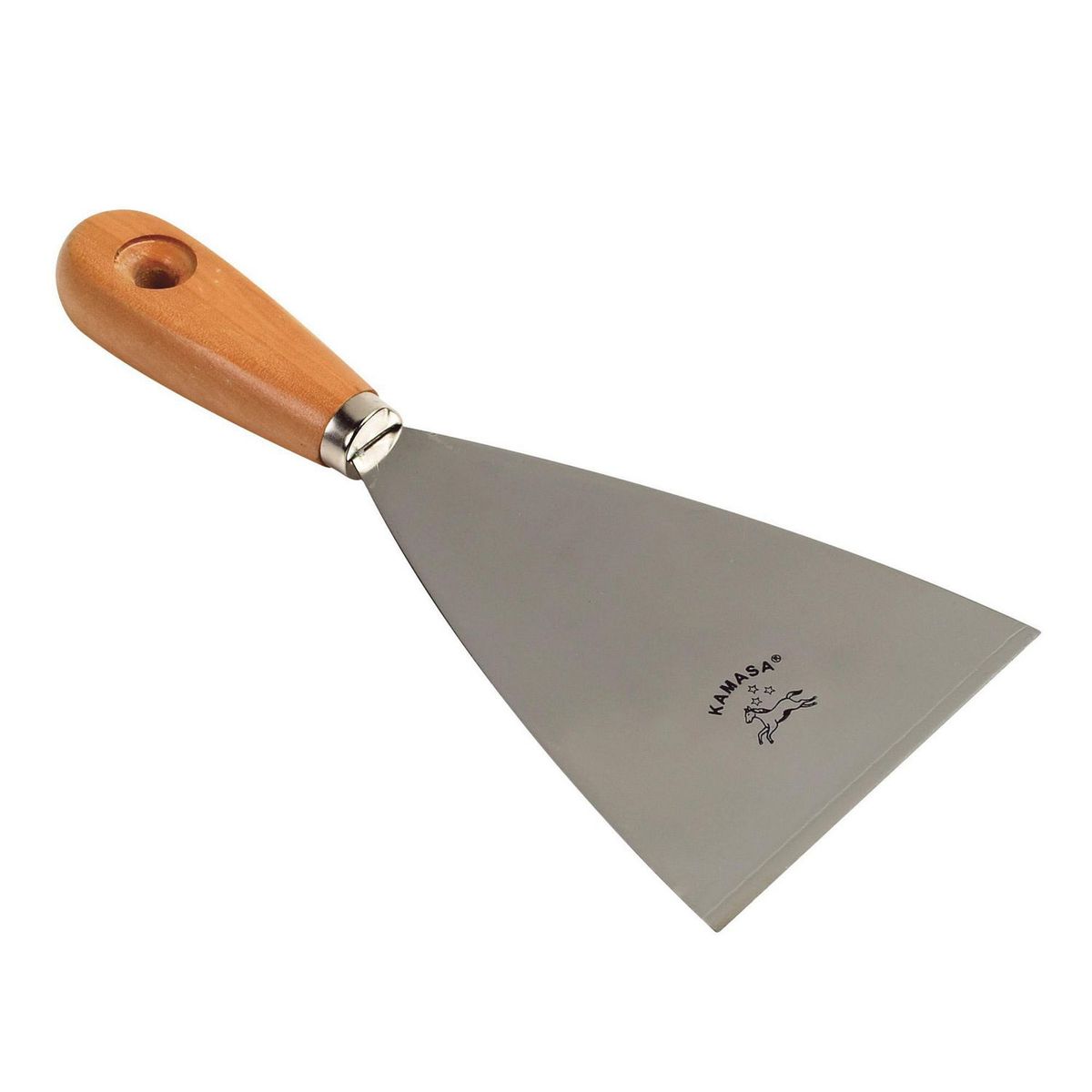 KAMASA - Espatula Mango de Madera 4''