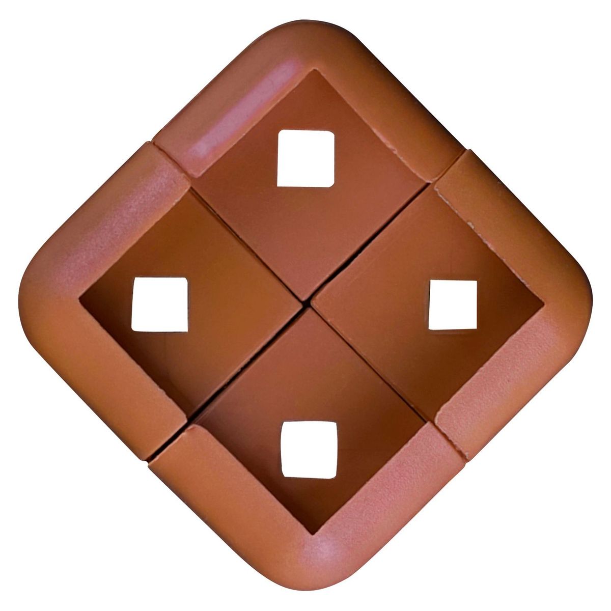 NEFUSAC - Esquinero Rodoplast Tabaco 8mm x4 unid