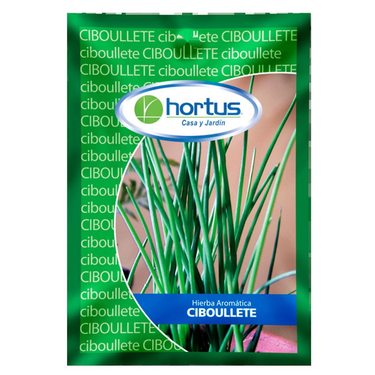 HORTUS - Semillas de Ciboulette en sobre 0.3 gr