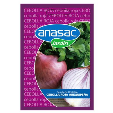 Semillas de Cebolla Roja Arequip en sobre 3 gr