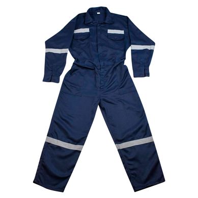 Overol Drill Reflectivo Azul Talla M