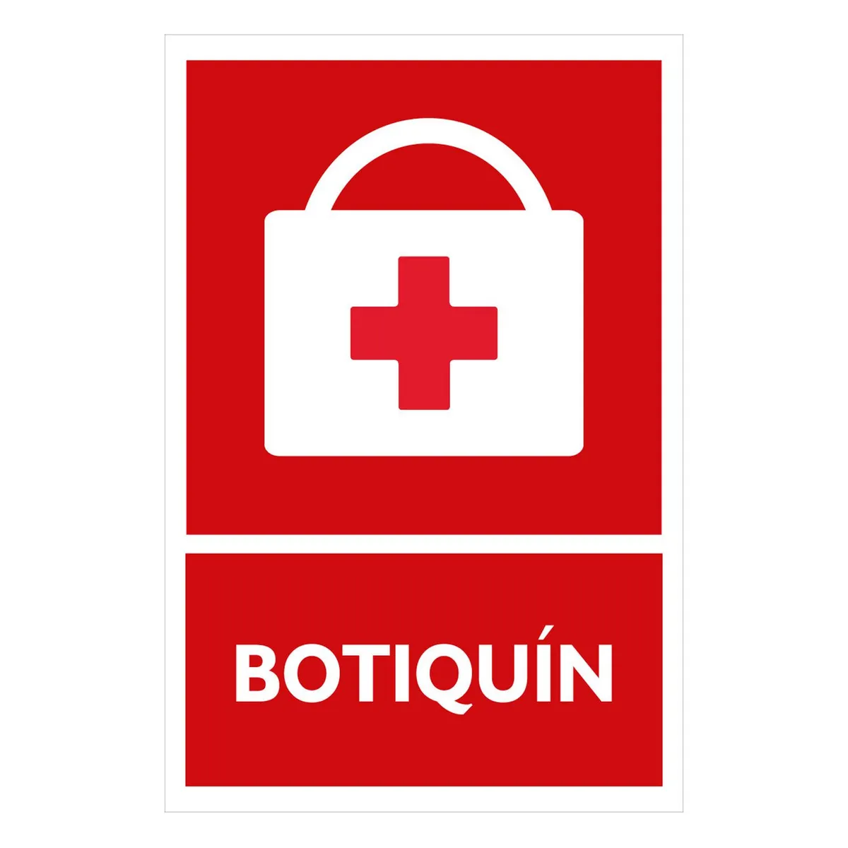 FIXSER - Señal de Botiquín 15x22.5 cm.