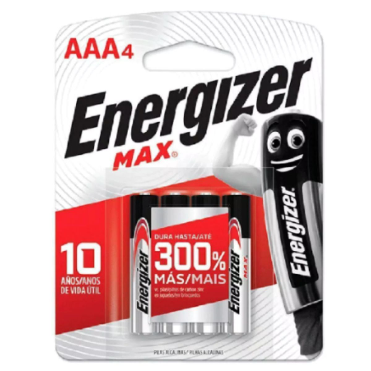 ENERGIZER - Pilas AAA x 4
