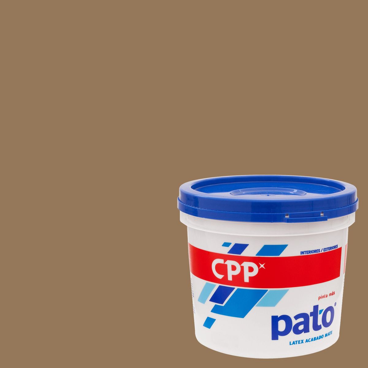 GENERICO - Pintura Látex Mate Pato Esmeralda 1GL