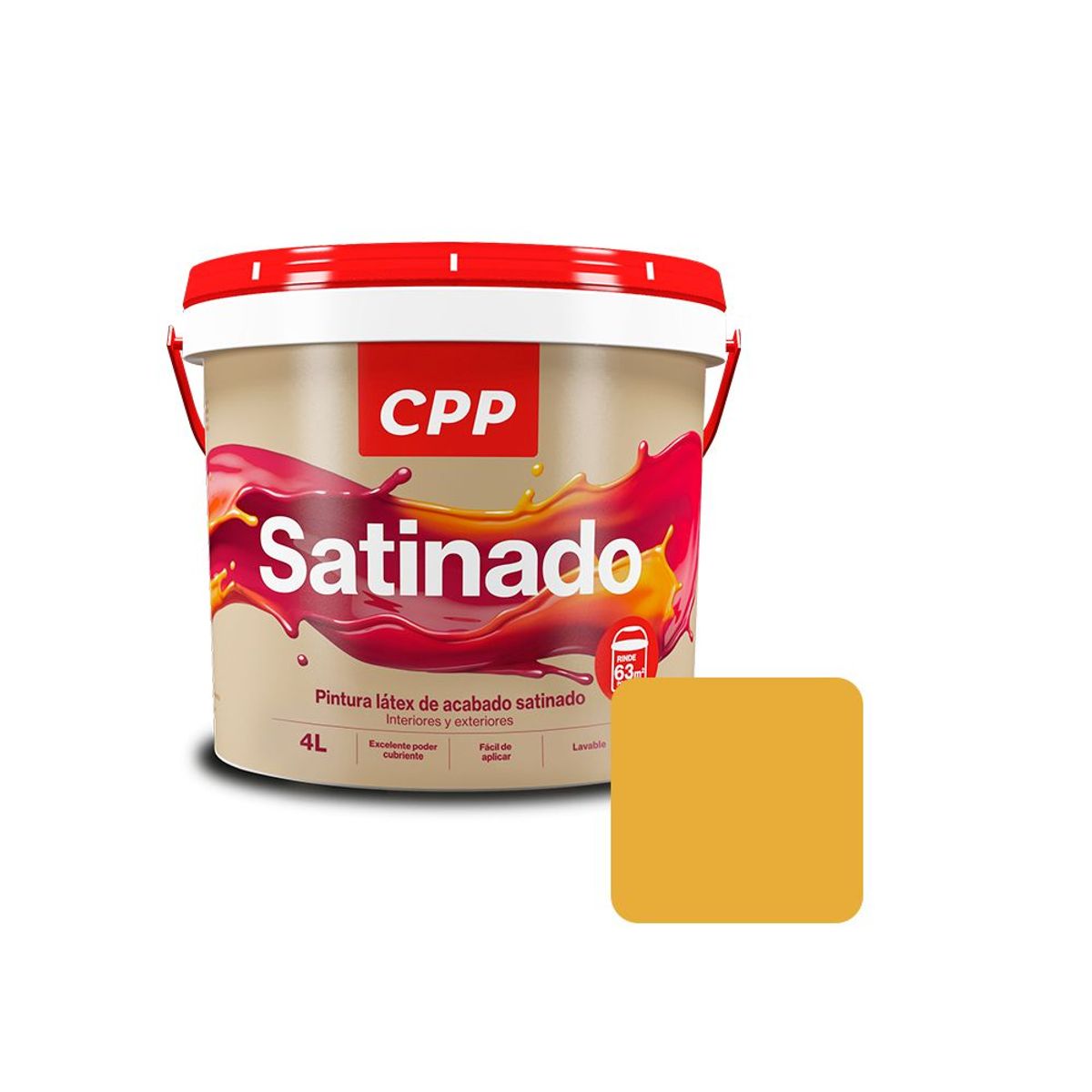 CPP - Pintura CPP Látex Satinado Maracuya 1GL